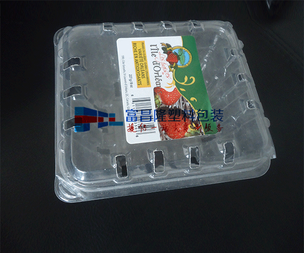 河南水果对折吸塑包装盒